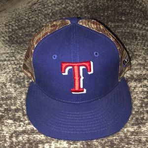 Texas Rangers hat New Era size 7 1/8